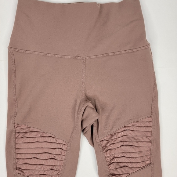 Alo Yoga XS/S Moto Leggings High Rise Full Length - Picture 2 of 7